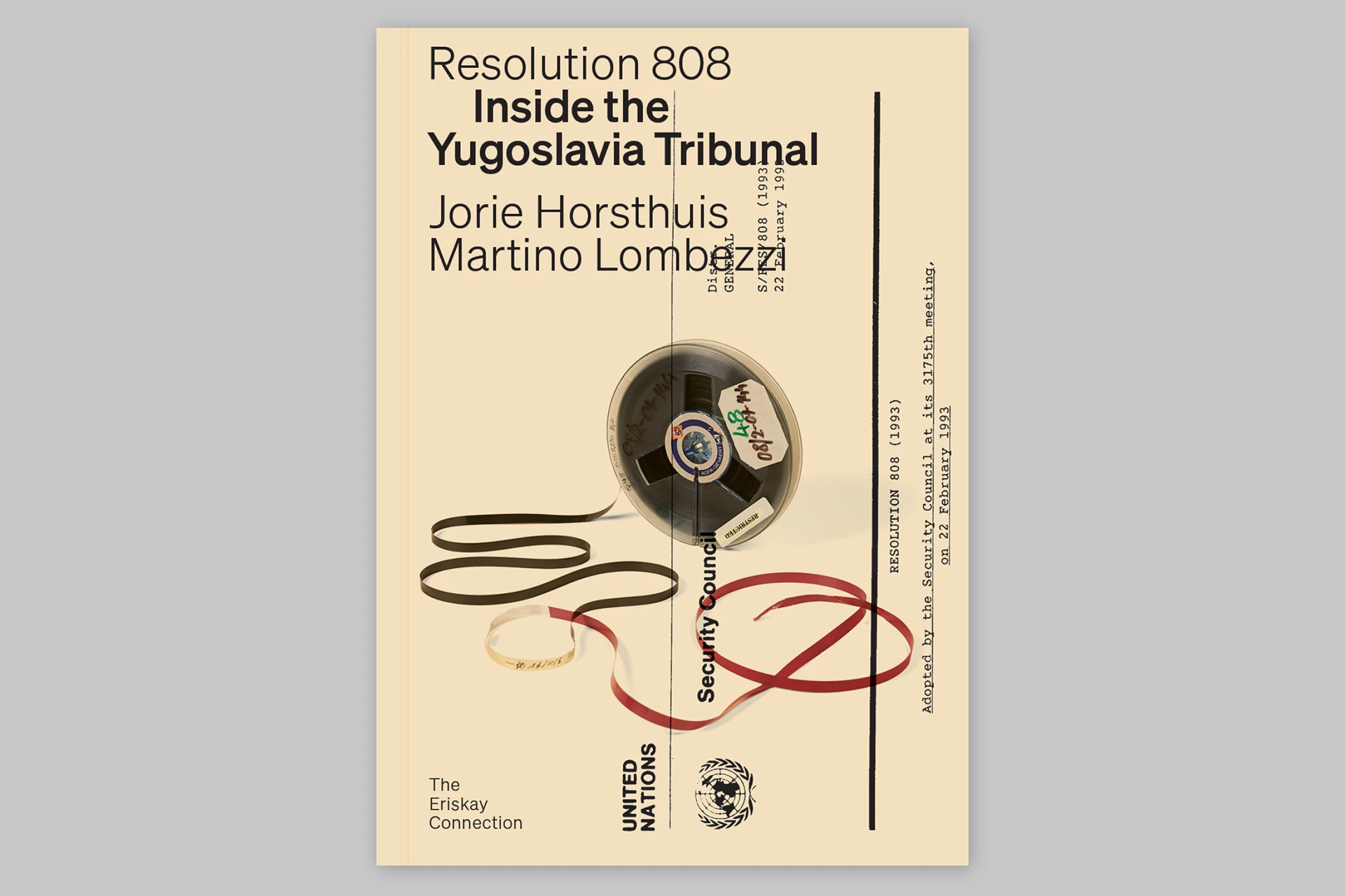 Resolution 808 – Inside the Yugoslavia Tribunal - The Eriskay Connection